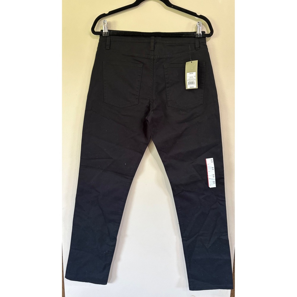 Goodfellow & Co Men's 30x30 Ebony Black Slim Fit Pants Casual Stretch - Picture 3 of 9